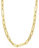 Immagine di Girocollo Paper Clip oro giallo 18k | 45 cm 