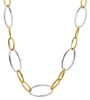 Imagen de Chocker Rolo oro amarillo / blanco 18k | 42 cm 