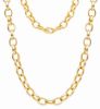 Imagen de Chocker Rolo oro amarillo 18k | 42 cm 