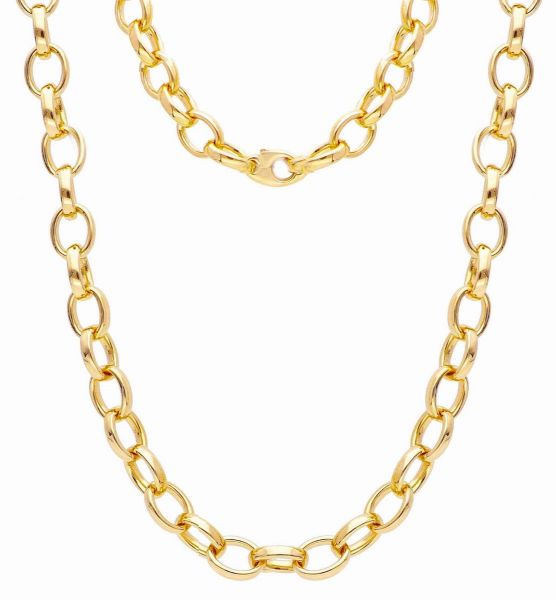 Imagen de Chocker Rolo oro amarillo 18k | 42 cm 