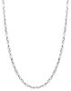 Imagen de Gargantilla Rolo para mujer oro blanco 18k | 45 cm 