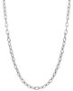 Picture of 18k white gold Cable link Necklace | 45 cm