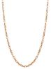 Picture of 18k rose gold Cable Necklace | 45 cm