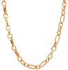 Imagen de Gargantilla malla Jaseron oro rosa 18k | 45 cm 