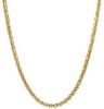 Imagen de Gargantilla eslabón Espiga oro amarillo 18k | 45 cm 