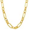 Imagen de Gargantilla eslabón Calabrote oro amarillo 18k | 45 cm 
