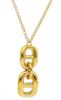 Picture of 18k yellow gold Anchor chain Necklace | 45 cm