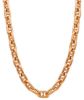 Imagen de Gargantilla eslabón Calabrote oro rosa 18k | 45 cm 