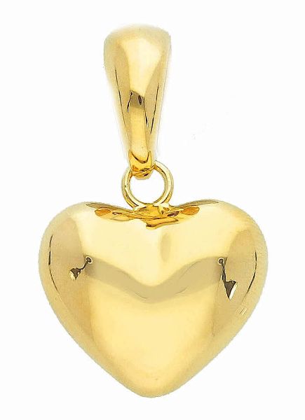 Immagine di Ciondolo Cuore oro giallo 18k | 2 cm