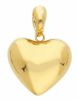 Immagine di Ciondolo Cuore oro giallo 18k | 3 cm