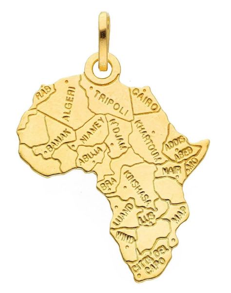 Immagine di Ciondolo Africa oro giallo 18k 