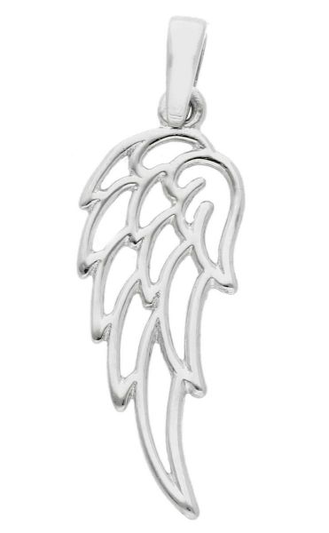 Picture of 18k white gold Angel Wing Pendant