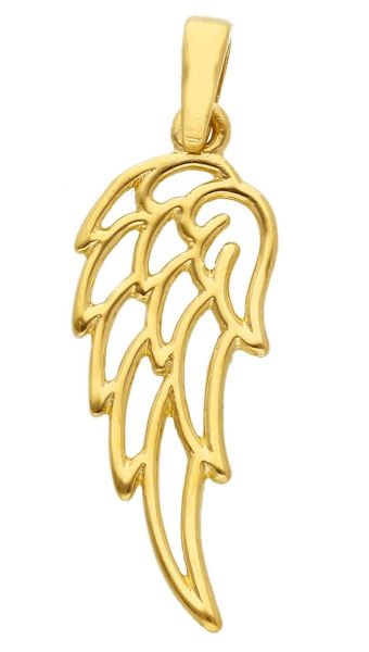 Immagine di Ciondolo Ala d'Angelo oro giallo 18k 