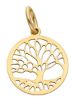 Immagine di Ciondolo Albero della Vita mini oro giallo 18k 