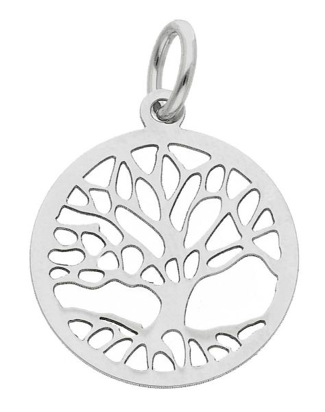 Picture of 18k white gold Tree of Life Pendant