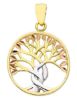 Immagine di Ciondolo Albero della Vita oro bicolor 18k 