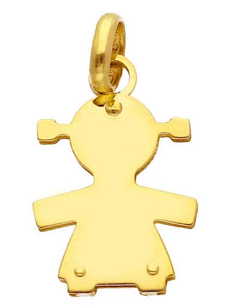 Imagen de Colgante Niña oro amarillo 18k