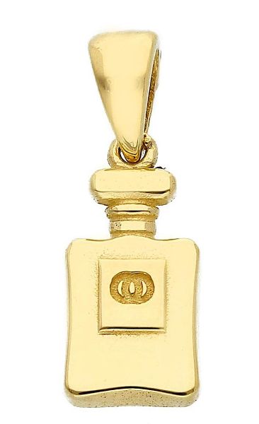 Immagine di Ciondolo Boccetta di profumo oro massiccio giallo 18k 