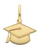 Picture of 18k yellow gold Graduation Hat Pendant