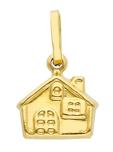 Immagine di Ciondolo Casetta oro giallo 18k 