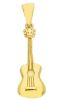 Immagine di Ciondolo Chitarra classica oro massiccio giallo 18k 
