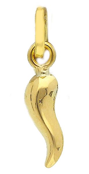 Imagen de Colgante Cuerno de la Suerte oro amarillo 18k