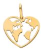 Picture of 18k yellow gold Heart Pendant