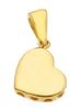 Immagine di Ciondolo Cuore oro massiccio giallo 18k 
