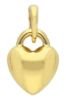 Immagine di Ciondolo Cuore e Lucchetto oro giallo 18k 