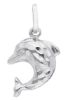 Picture of 18k white gold Dolphin Pendant