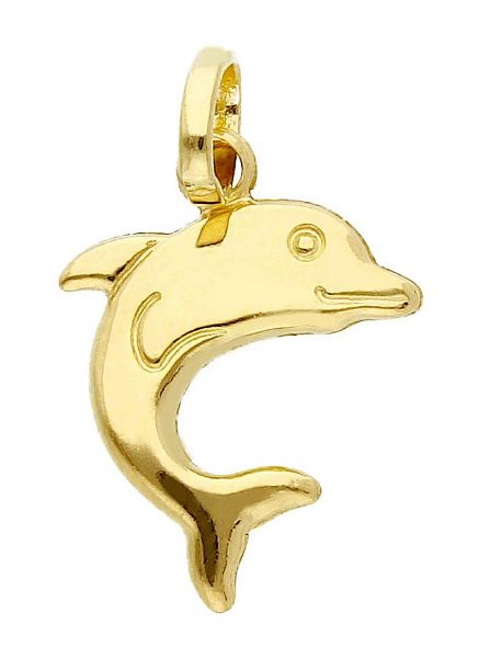 Immagine di Ciondolo Delfino oro giallo 18k 