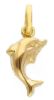 Picture of 9k yellow gold Dolphin Pendant | Made in Italy