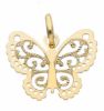 Imagen de Colgante Mariposa oro amarillo 18k