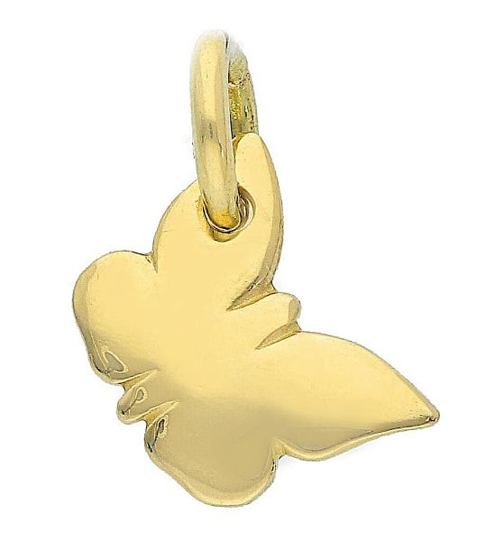 Picture of Solid 18k yellow gold Butterfly Pendant