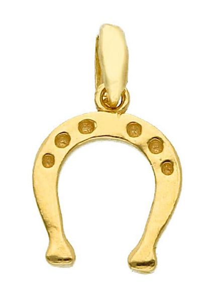 Immagine di Ciondolo Ferro di Cavallo mini oro giallo 18k 