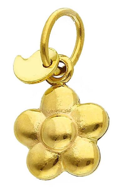 Imagen de Colgante Flor oro amarillo 9k