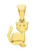 Imagen de Colgante Gatito oro amarillo macizo 18k