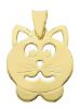Imagen de Colgante Gato oro amarillo 18k
