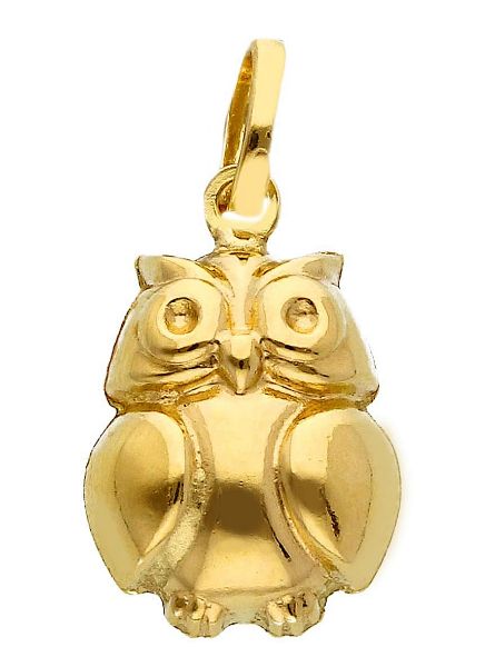 Immagine di Ciondolo Gufo oro giallo 18k 