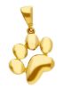 Immagine di Ciondolo Impronta di Cane oro massiccio giallo 18k 