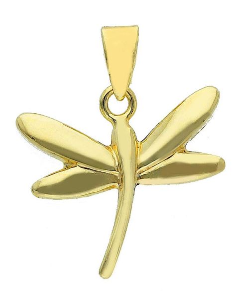 Immagine di Ciondolo Libellula oro giallo 9k 