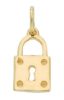Imagen de Colgante Candado oro amarillo macizo 18k