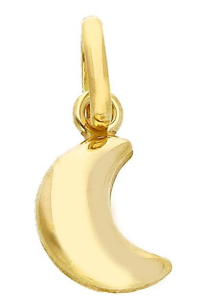 Immagine di Ciondolo Luna oro giallo 9k 