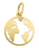 Imagen de Colgante Mundo oro amarillo 18k
