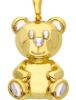 Immagine di Ciondolo Orsetto grande oro giallo / bianco 18k 