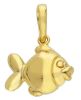Picture of 18k yellow gold small Fish Pendant