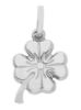 Picture of 18k white gold four-leaf Clover Pendant