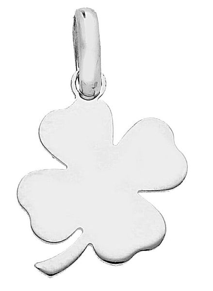 Immagine di Ciondolo Quadrifoglio oro bianco 18k 