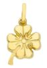 Picture of 18k yellow gold four-leaf Clover Pendant