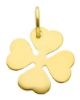 Picture of 18k yellow gold four-leaf Clover Pendant